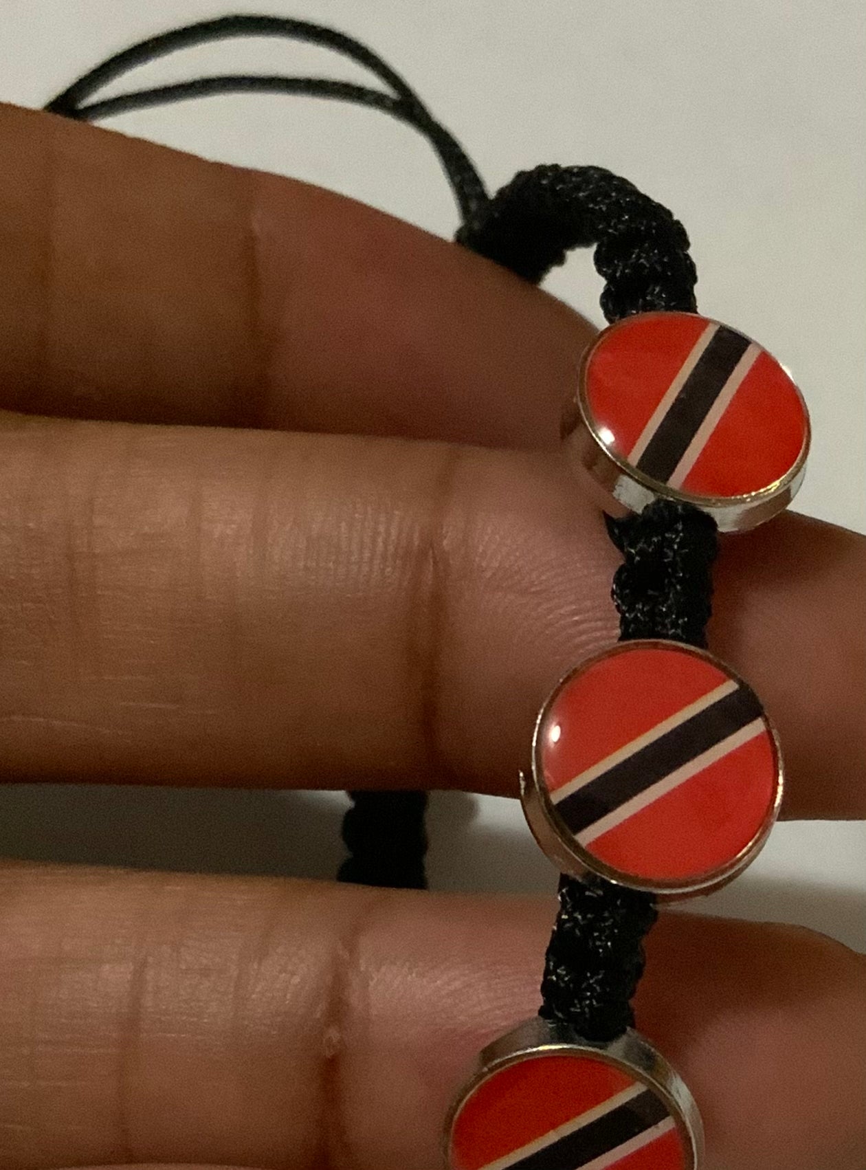 Trinidad and Tobago drawstring bracelet
