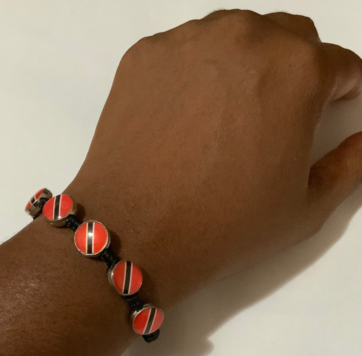 Trinidad and Tobago drawstring bracelet