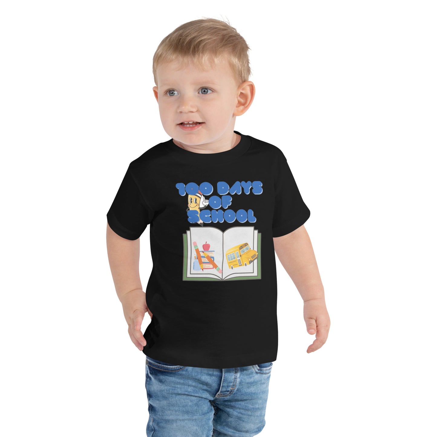 100 days of school Toddler Short Sleeve Tee