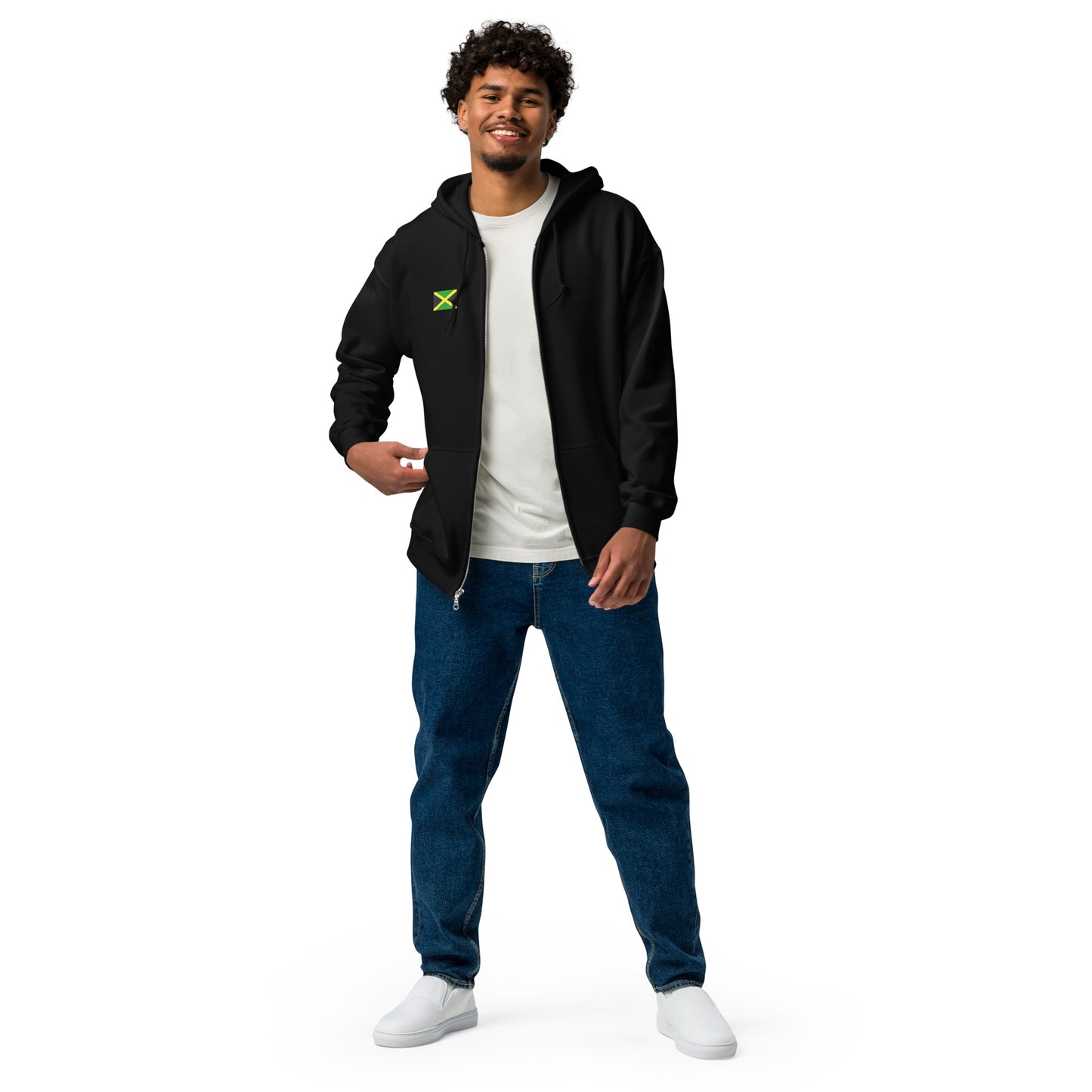 Yardie Unisex heavy blend zip hoodie