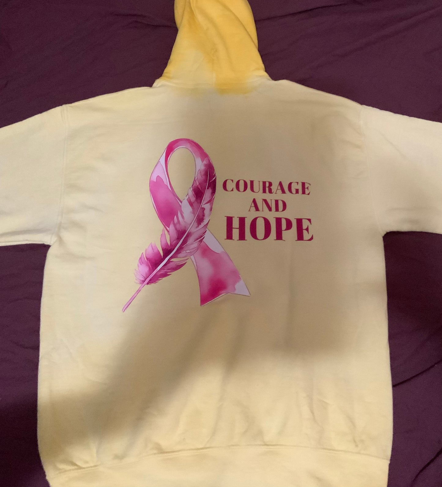 Breast cancer hoodie