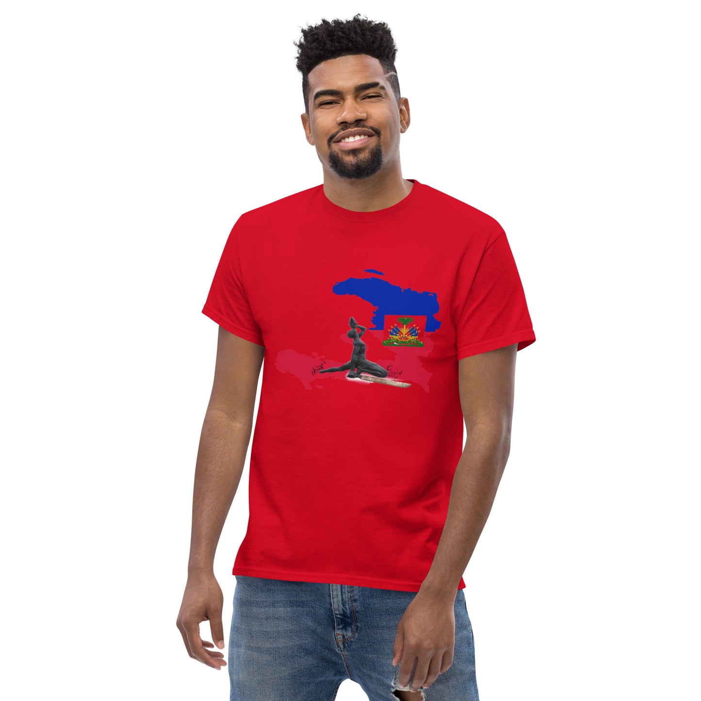 Haiti Men's classic tee