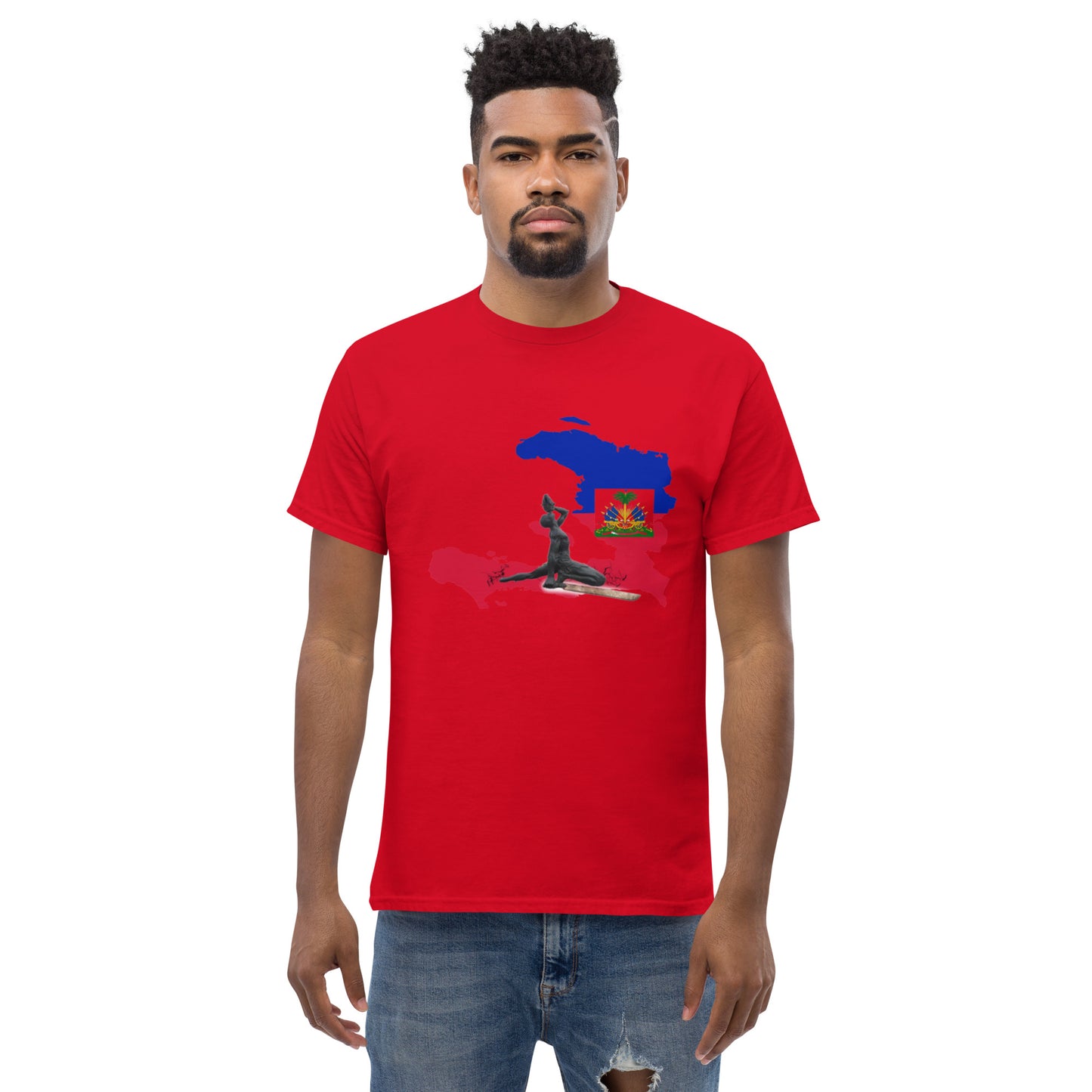 Haiti Men's classic tee