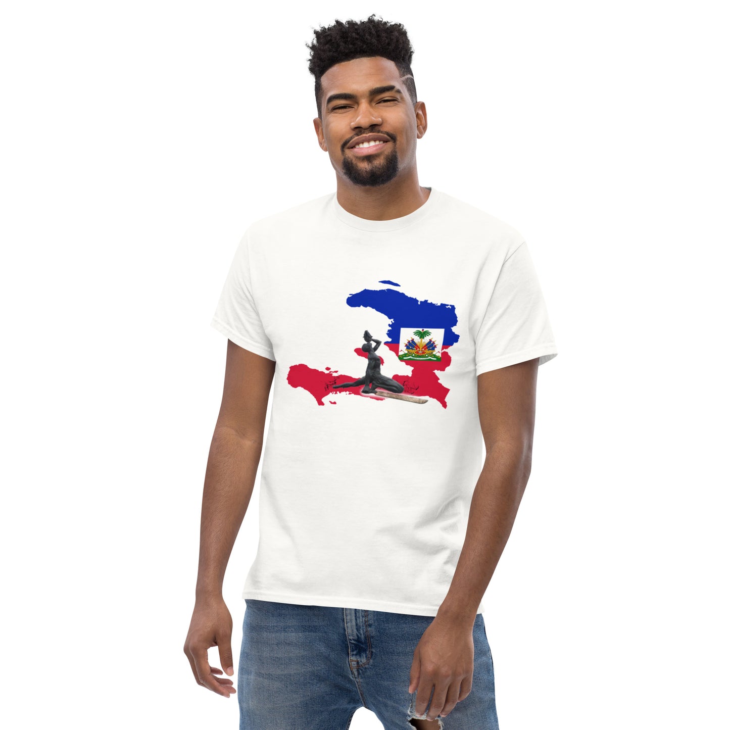 Haiti Men's classic tee