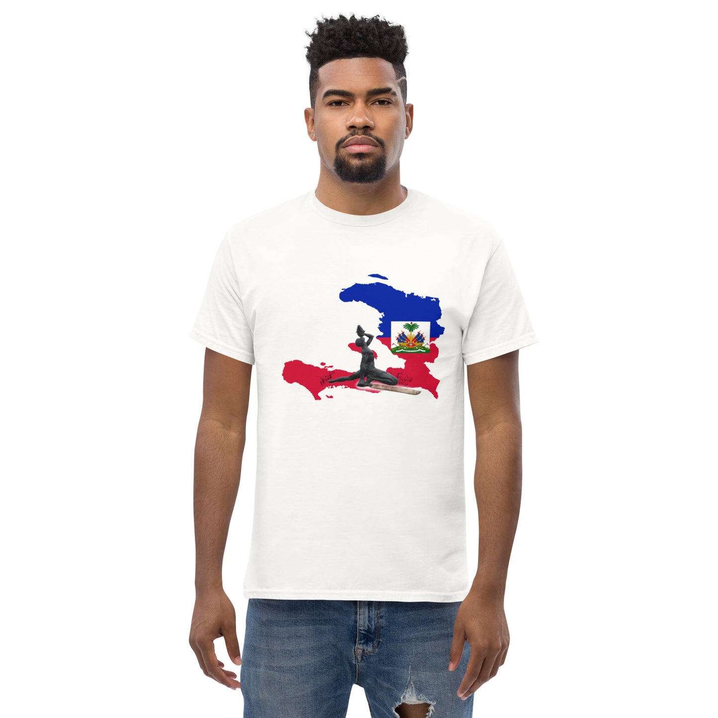 Haiti Men's classic tee