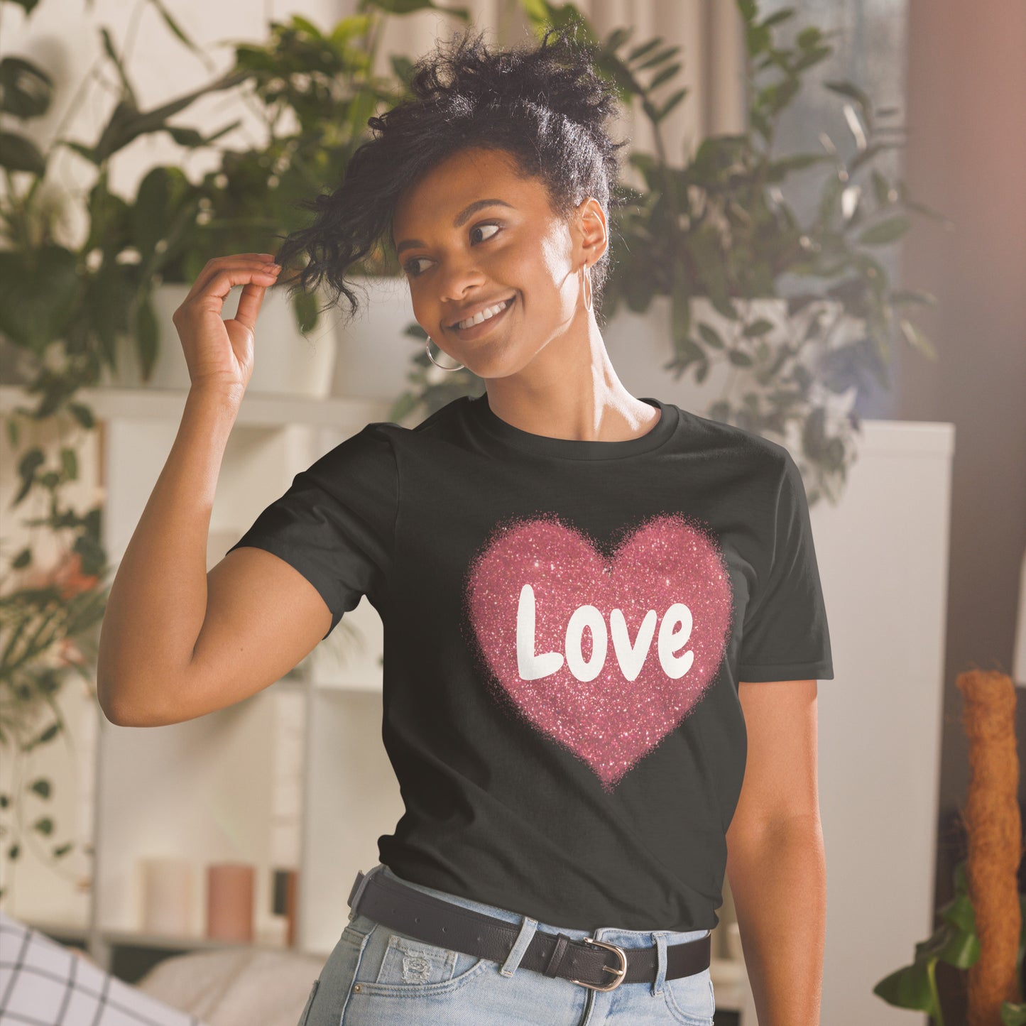 Valentines heart Short-Sleeve Unisex T-Shirt