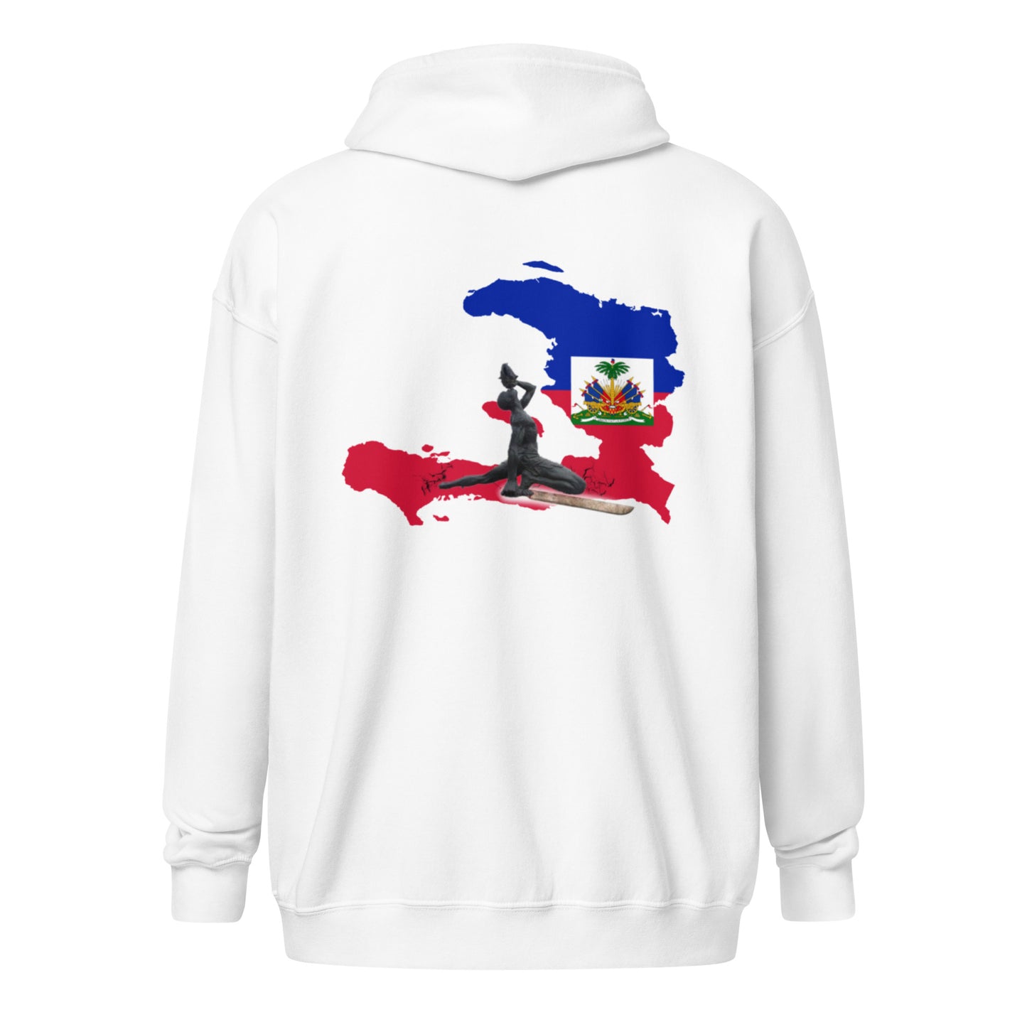 Haiti Unisex heavy blend zip hoodie